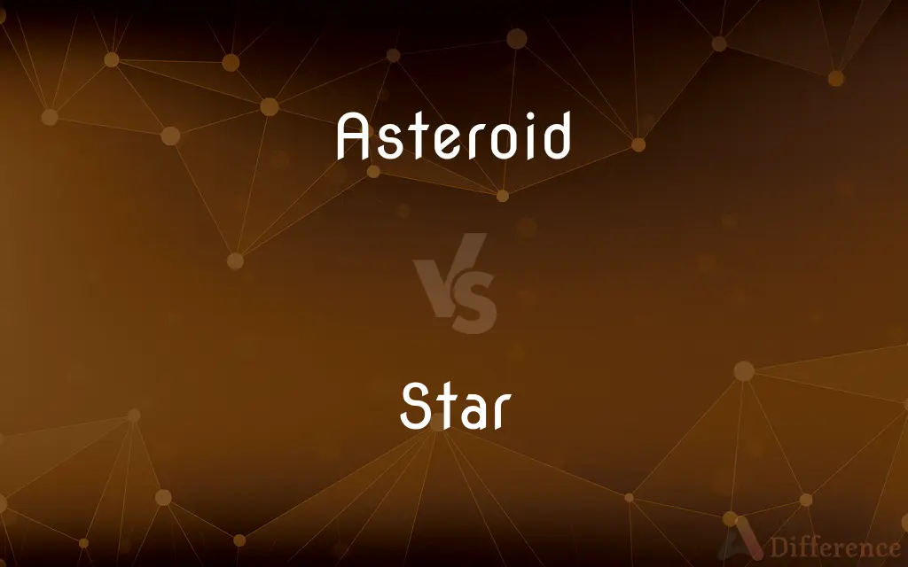 Asteroid vs. Star — What's the Difference?