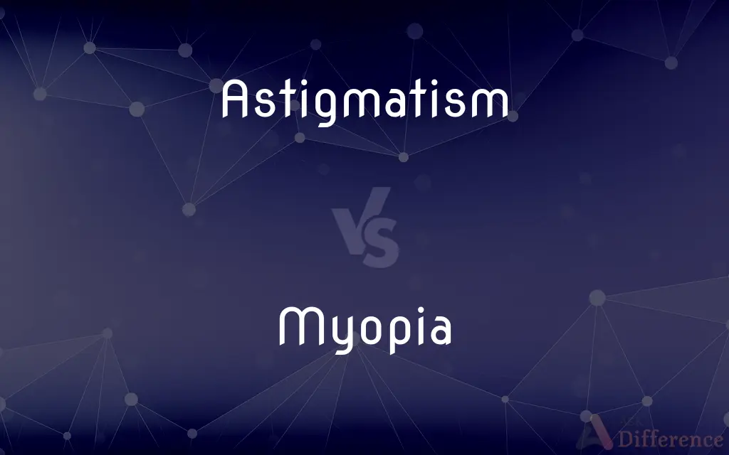 Astigmatism vs. Myopia — What's the Difference?