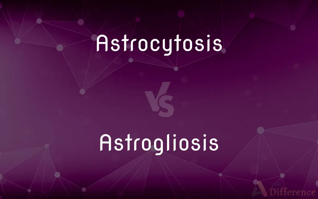 Astrocytosis vs. Astrogliosis — What's the Difference?