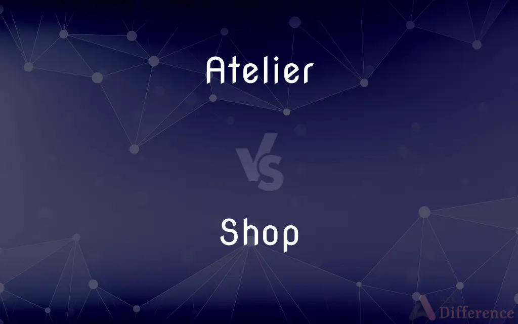 Atelier vs. Shop