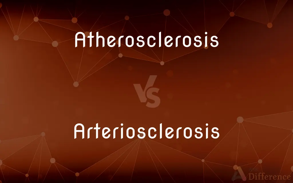 Atherosclerosis vs. Arteriosclerosis — What's the Difference?