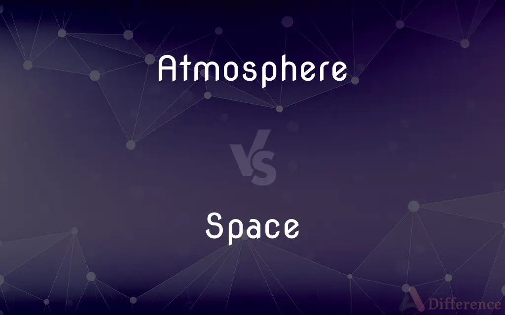 Atmosphere vs. Space — What's the Difference?