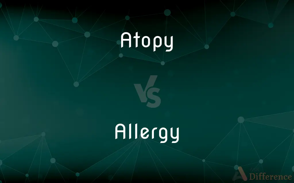 Atopy vs. Allergy — What's the Difference?