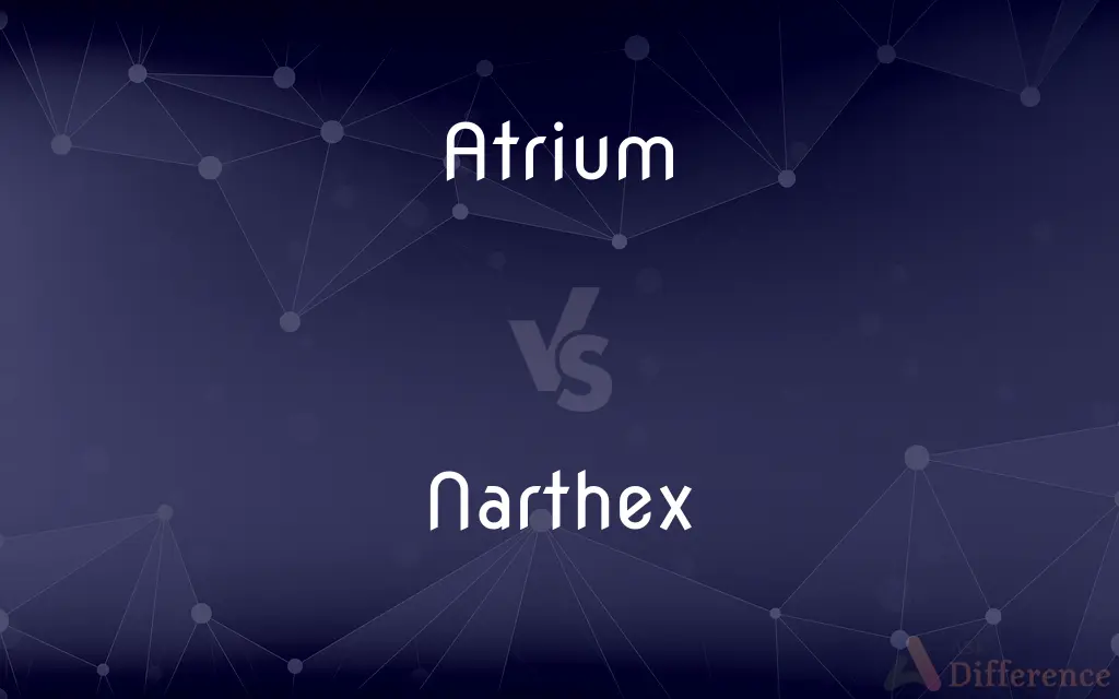 Atrium vs. Narthex — What's the Difference?