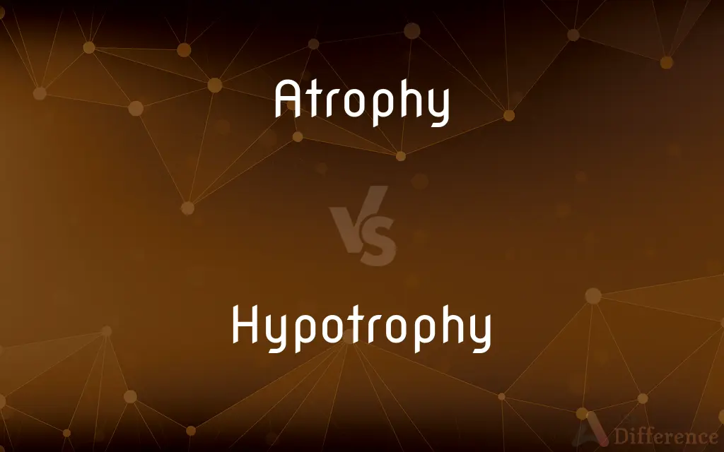 Atrophy vs. Hypotrophy — What's the Difference?