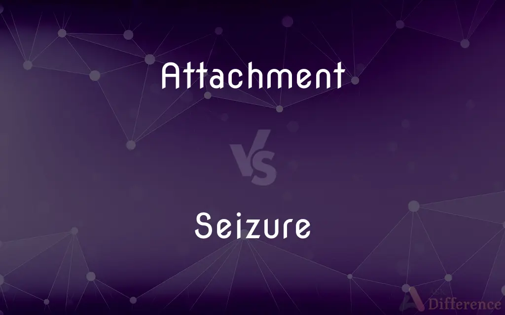 Attachment vs. Seizure — What's the Difference?
