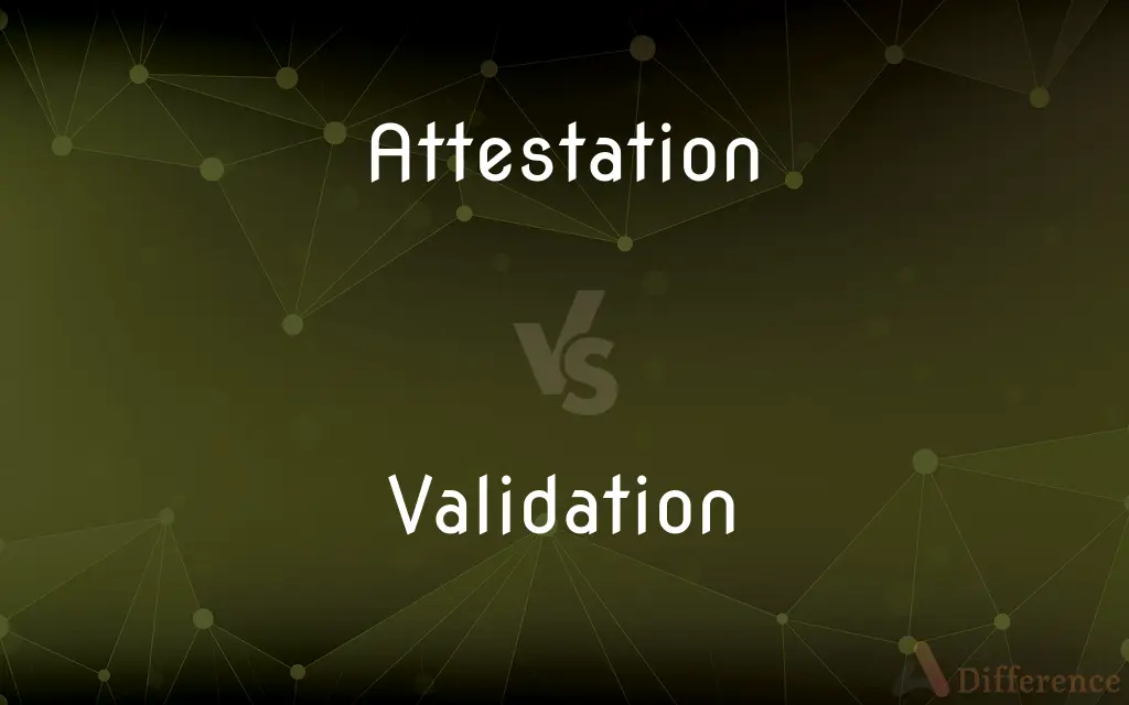 Attestation vs. Validation — What's the Difference?