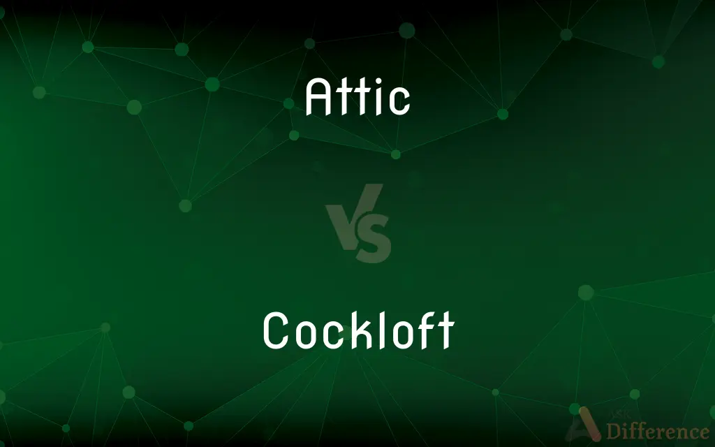 Attic vs. Cockloft — What's the Difference?