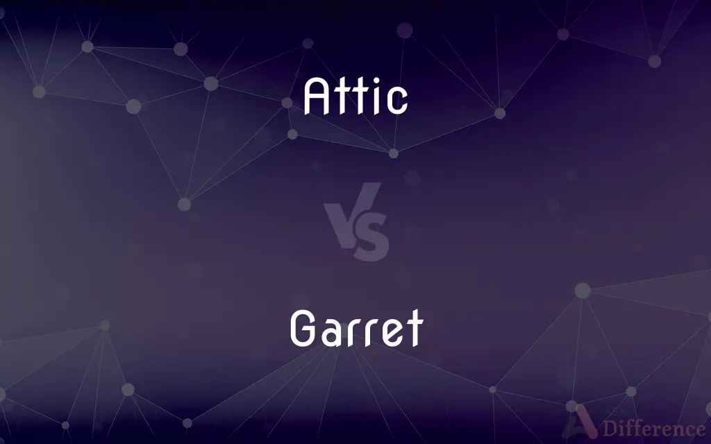 Attic vs. Garret — What's the Difference?