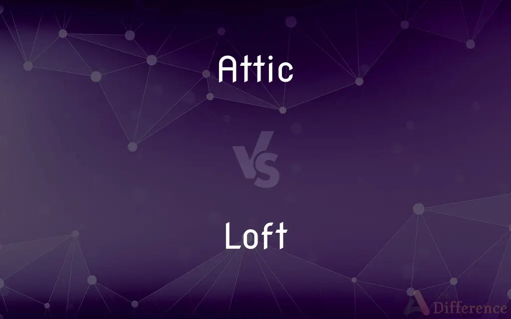 Attic vs. Loft — What's the Difference?