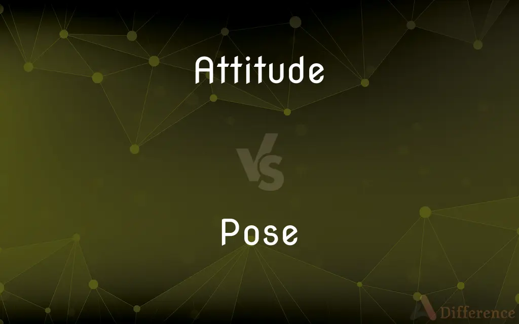 Attitude vs. Pose — What's the Difference?