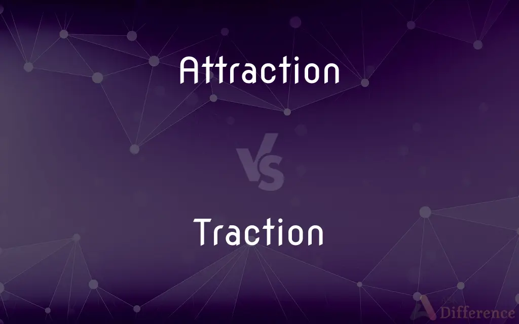 Attraction vs. Traction — What's the Difference?