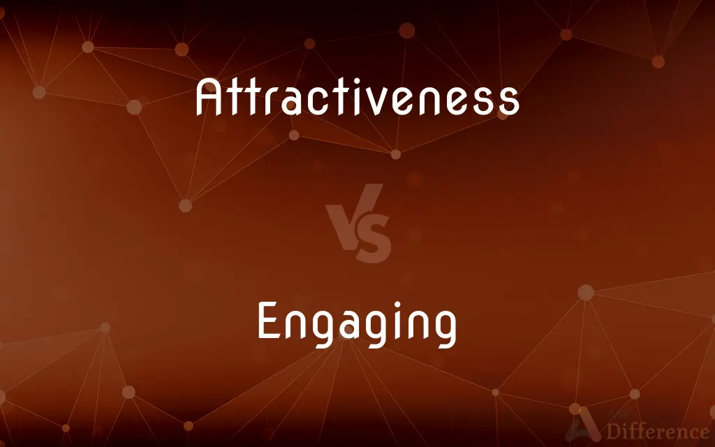 Attractiveness vs. Engaging — What's the Difference?