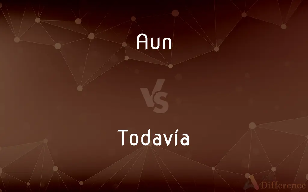 Aun vs. Todavía — What's the Difference?