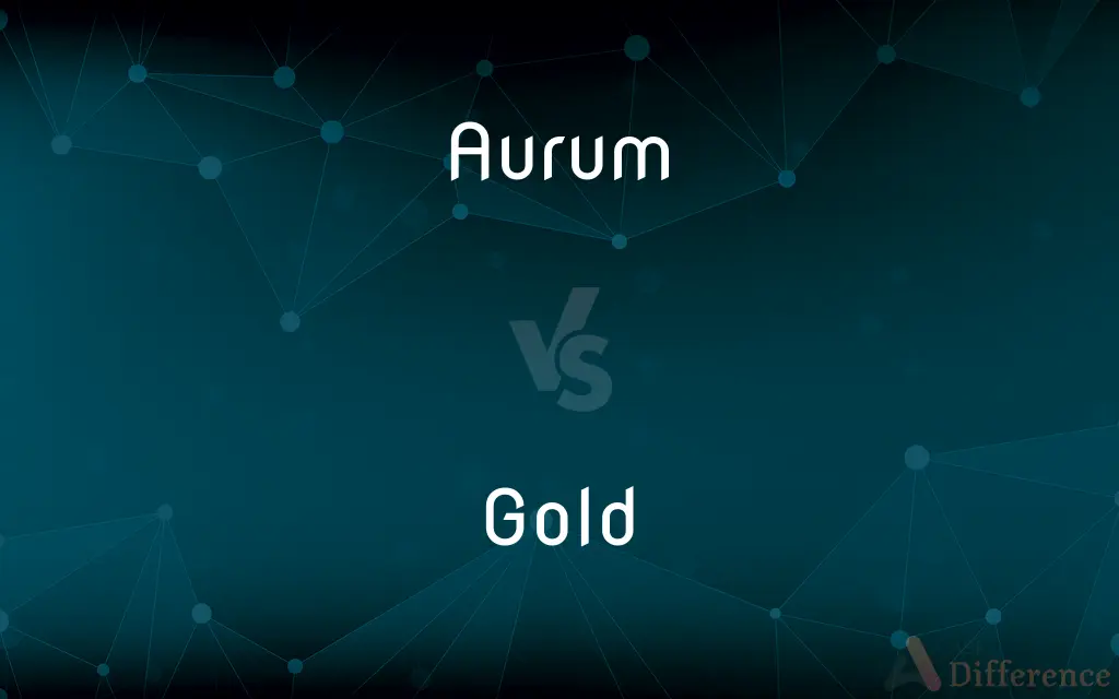 Aurum vs. Gold — What's the Difference?