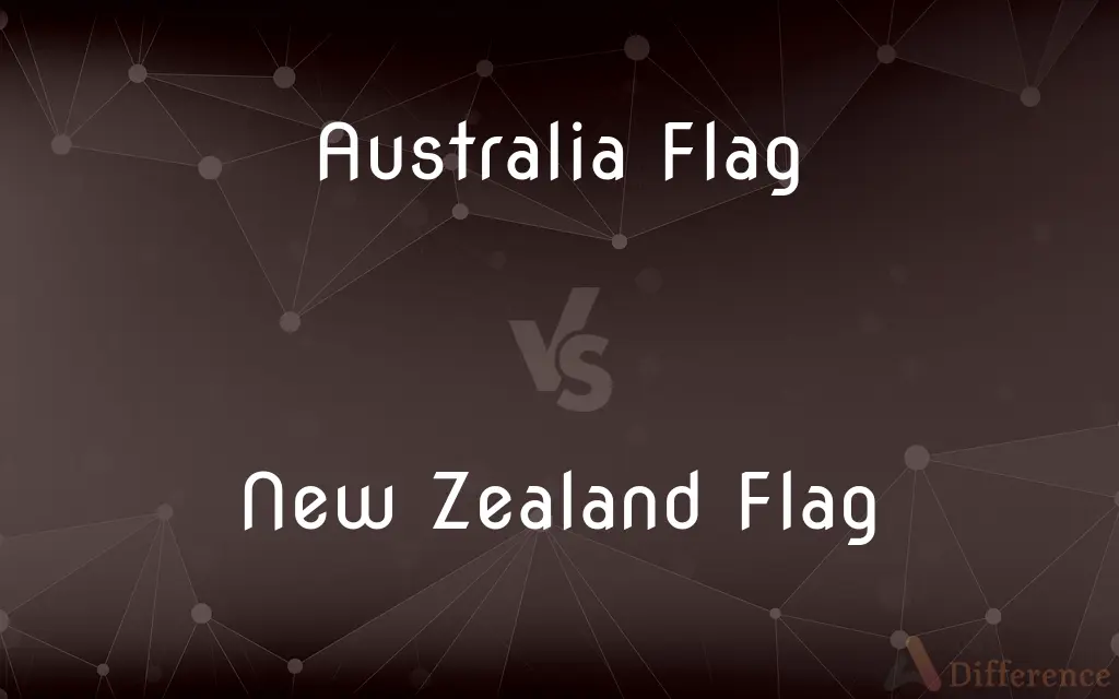 Australia Flag vs. New Zealand Flag — What's the Difference?
