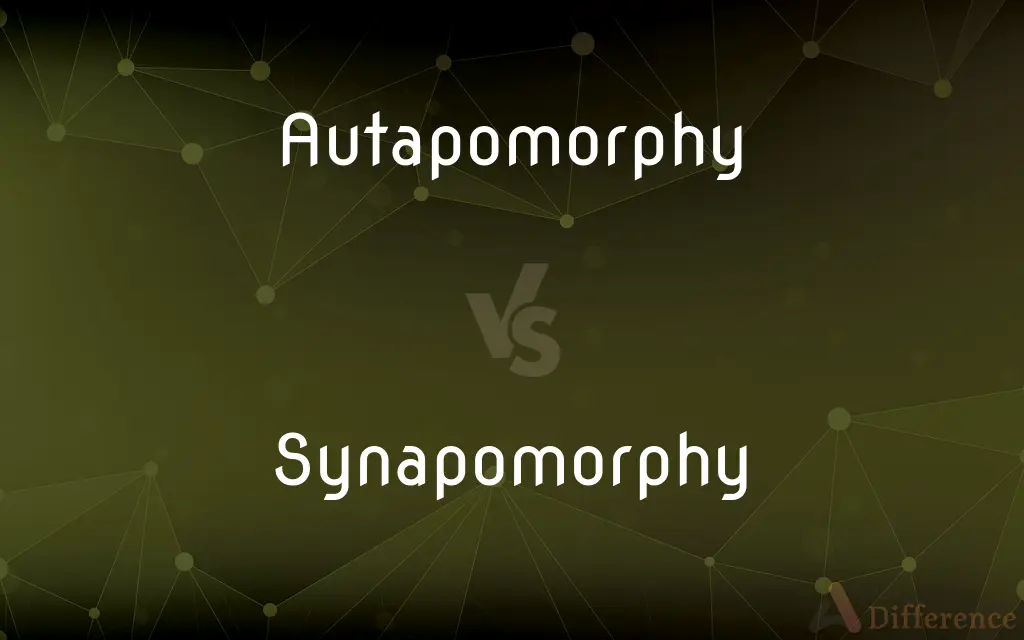 Autapomorphy vs. Synapomorphy — What's the Difference?