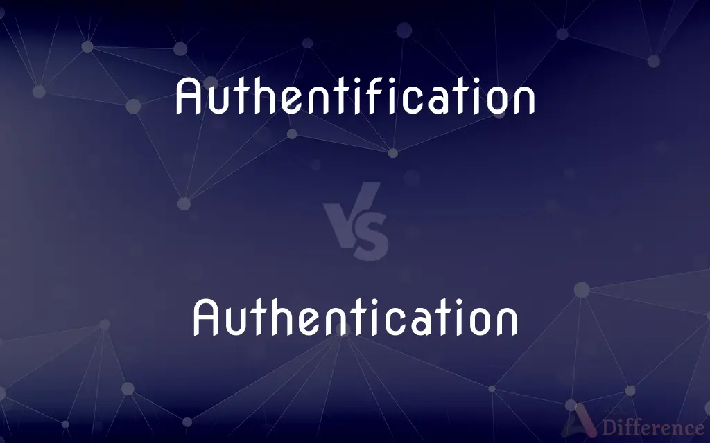 Authentification vs. Authentication — What's the Difference?