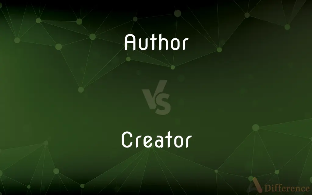 Author vs. Creator — What's the Difference?
