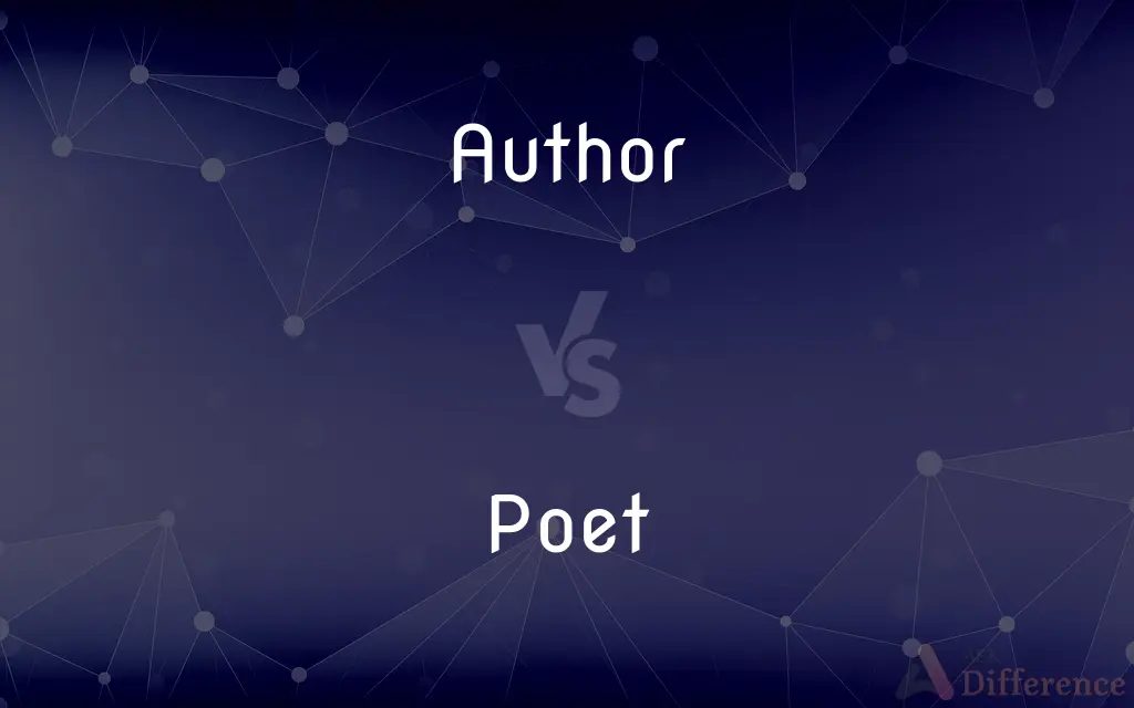 Author vs. Poet — What's the Difference?