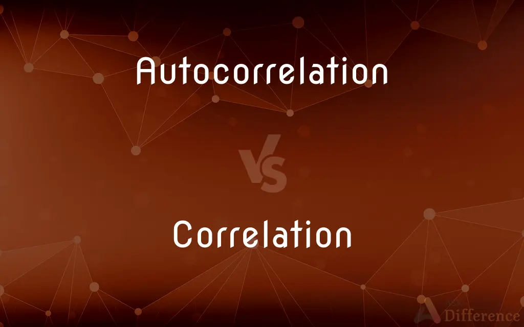 Autocorrelation vs. Correlation — What's the Difference?