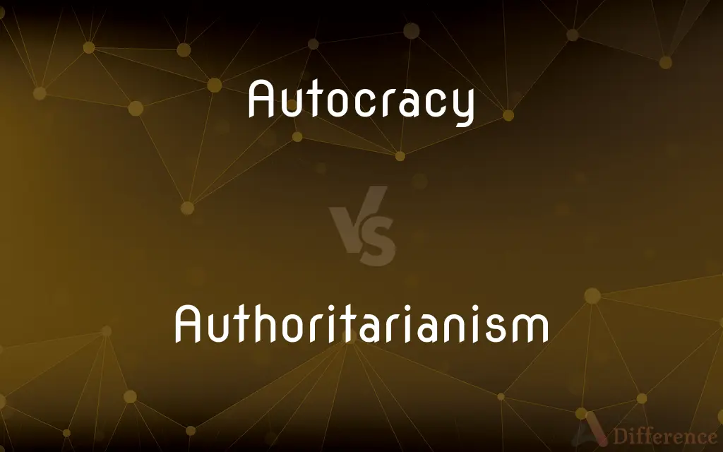 Autocracy vs. Authoritarianism — What's the Difference?