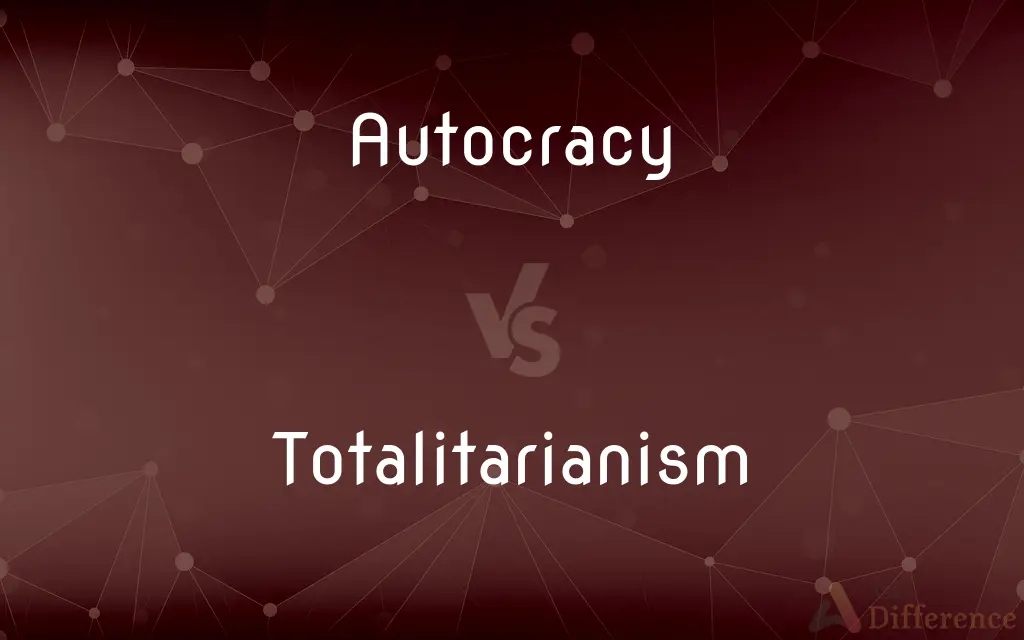 Autocracy vs. Totalitarianism — What's the Difference?
