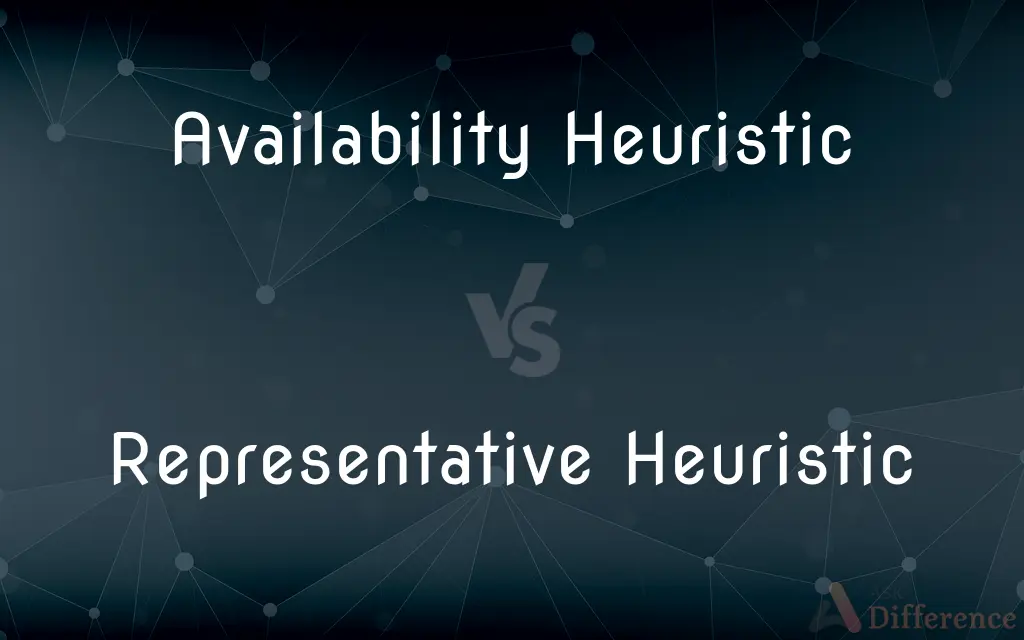 Availability Heuristic vs. Representative Heuristic — What's the Difference?