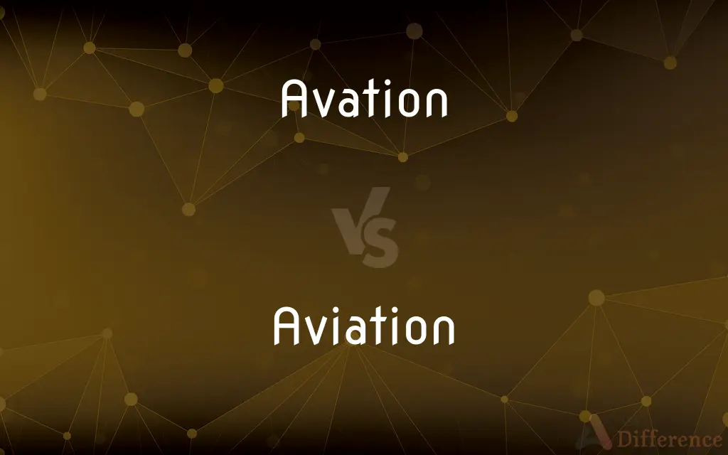 Avation vs. Aviation — Which is Correct Spelling?