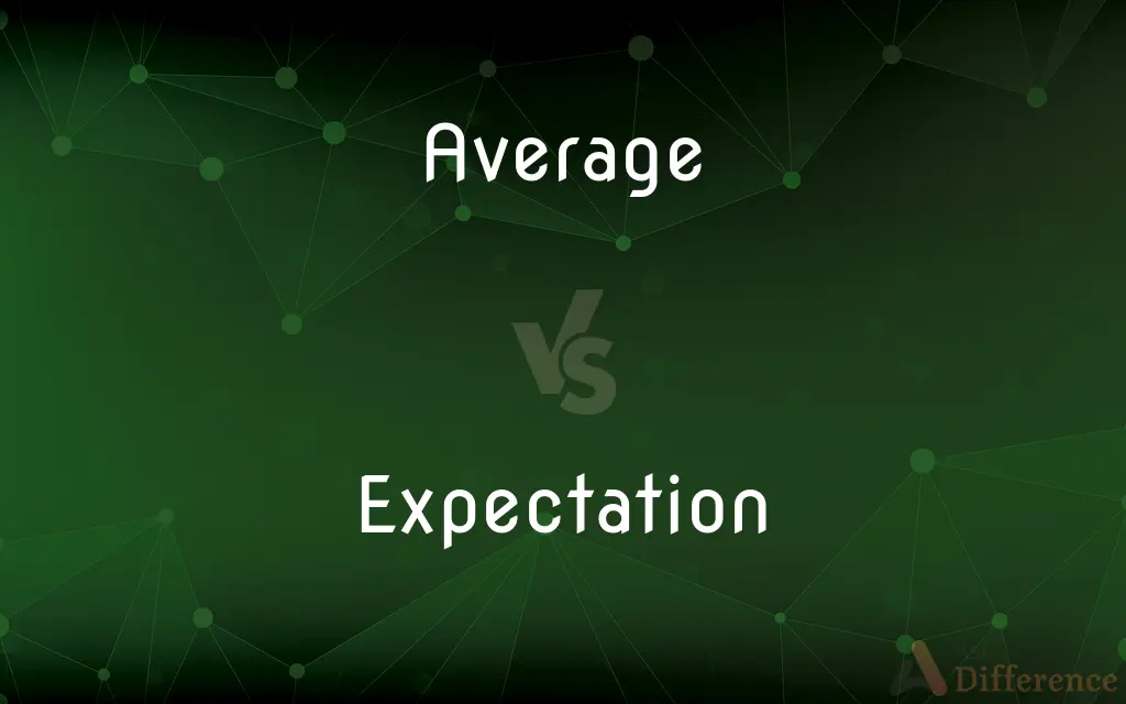 Average vs. Expectation — What's the Difference?