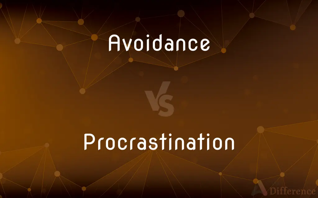 Avoidance vs. Procrastination — What's the Difference?