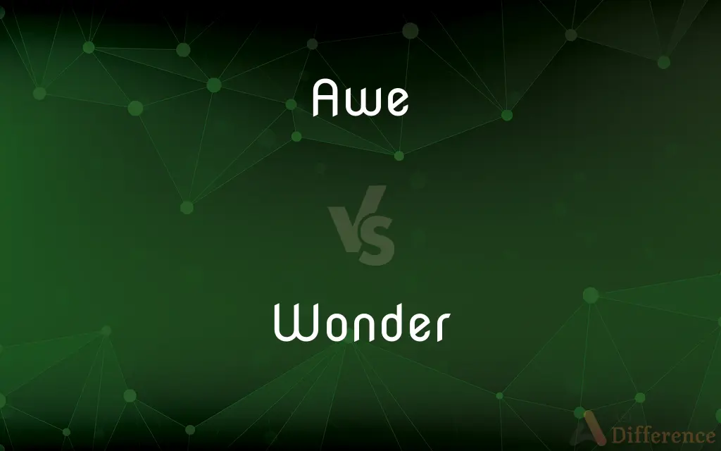 Awe vs. Wonder — What's the Difference?