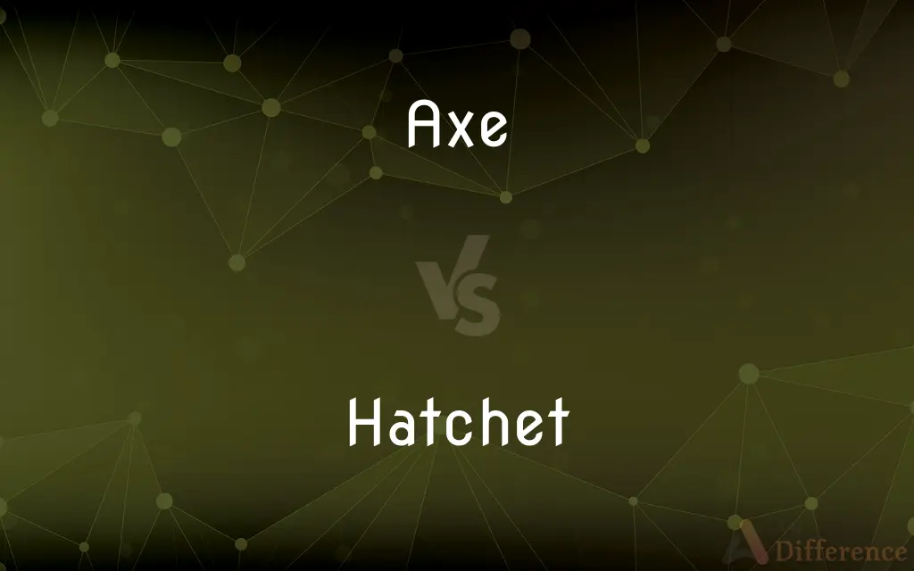 Axe vs. Hatchet — What's the Difference?