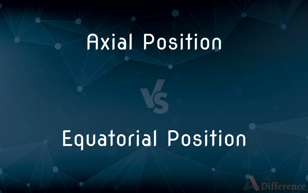 Axial Position vs. Equatorial Position — What's the Difference?