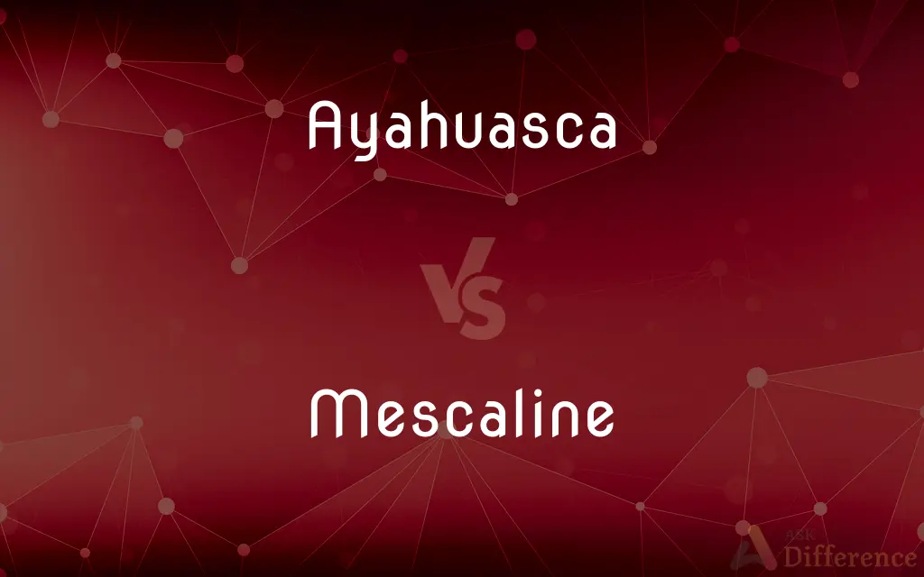 Ayahuasca vs. Mescaline — What's the Difference?