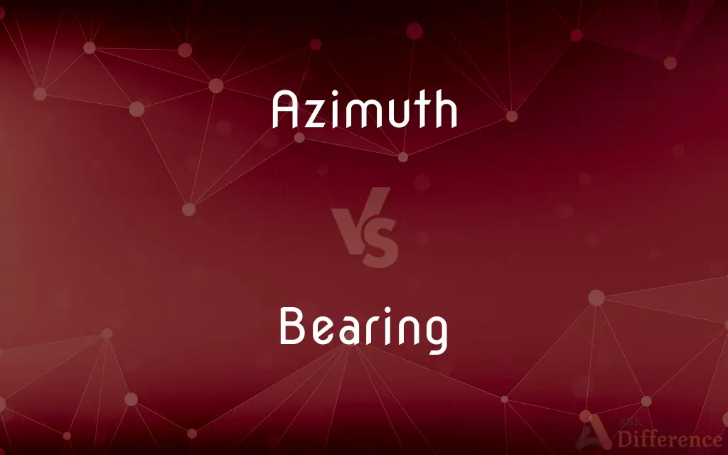 Azimuth vs. Bearing — What's the Difference?