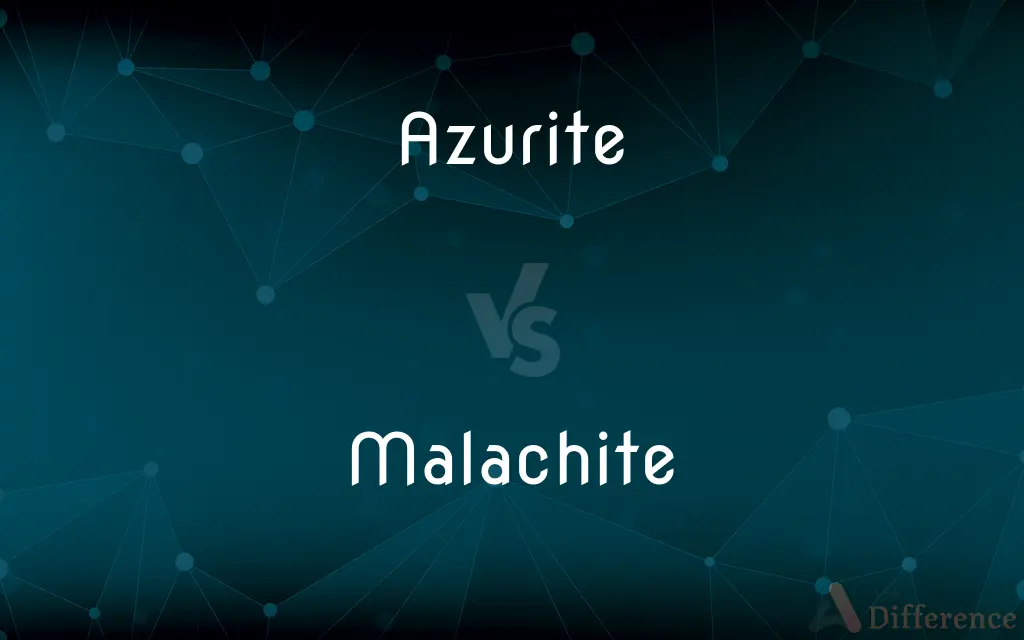Azurite vs. Malachite — What's the Difference?