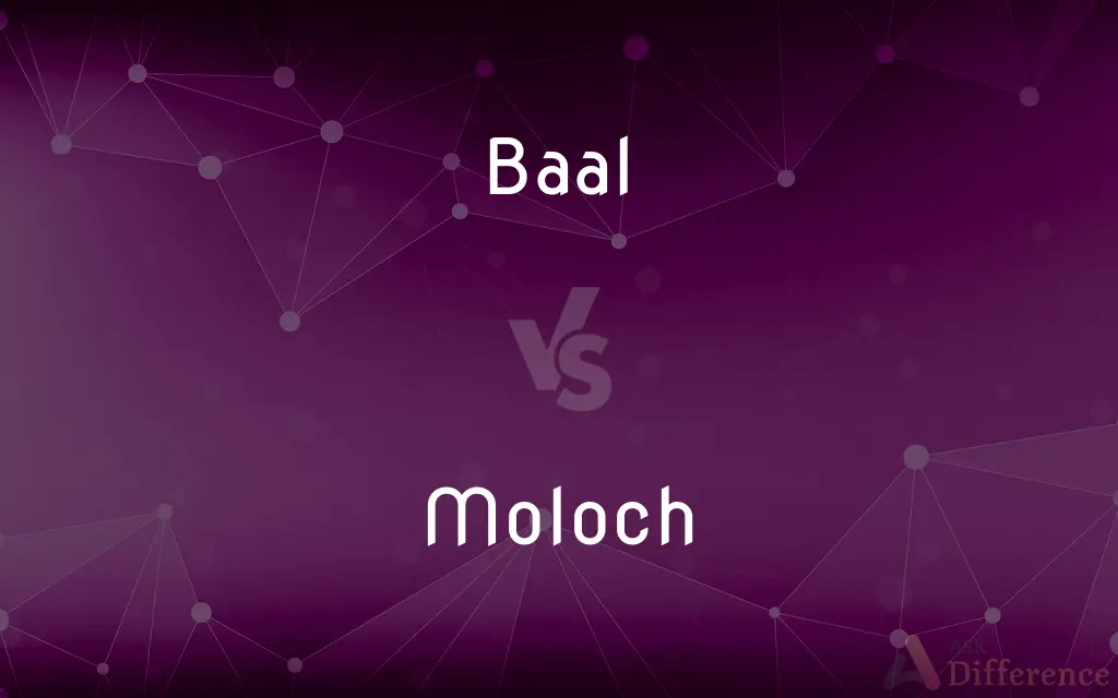 Baal vs. Moloch — What's the Difference?