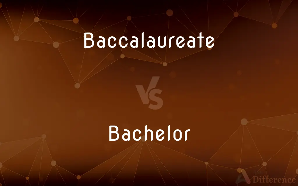 Baccalaureate vs. Bachelor — What's the Difference?