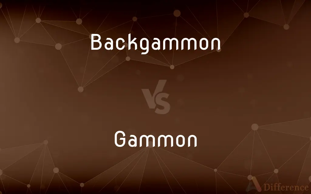 Backgammon vs. Gammon — What's the Difference?