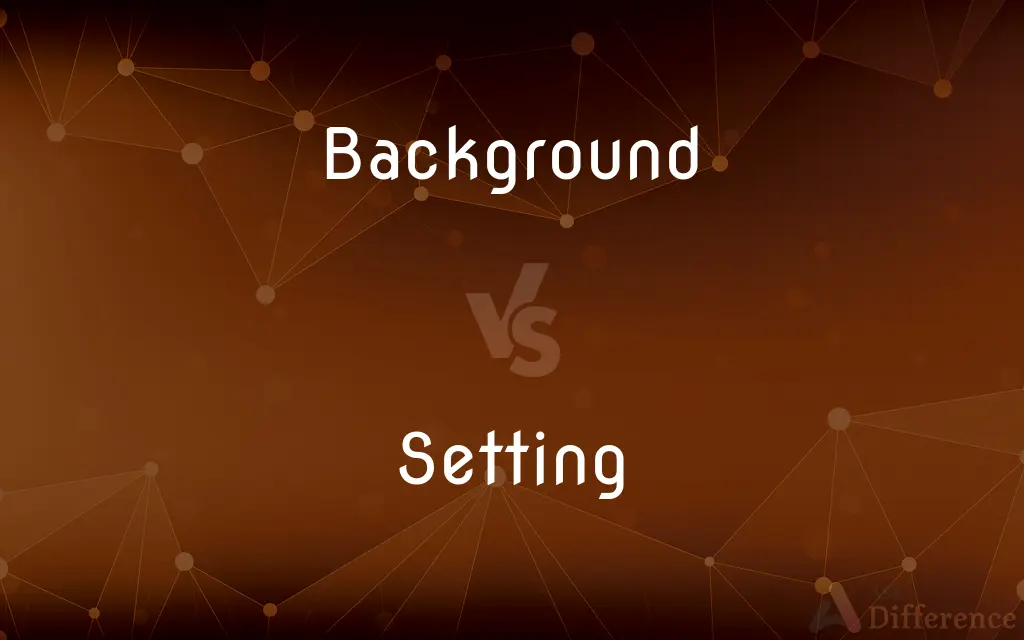 Background vs. Setting — What's the Difference?