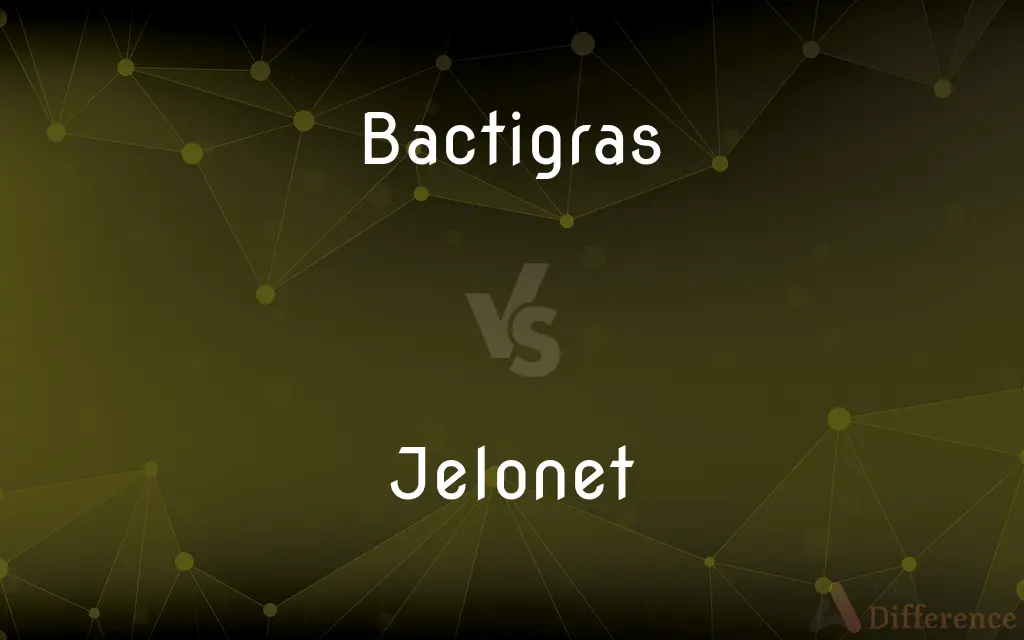 Bactigras vs. Jelonet — What's the Difference?