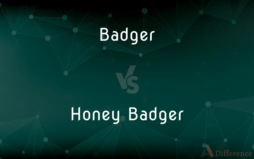 Badger vs. Honey Badger