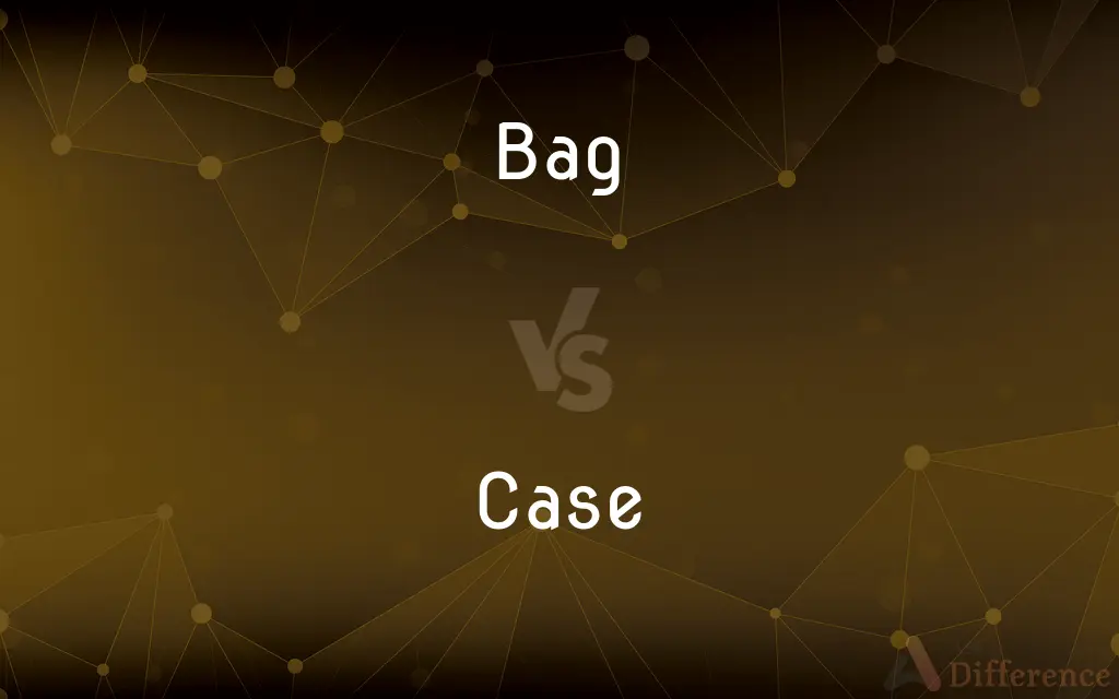 Bag vs. Case — What's the Difference?