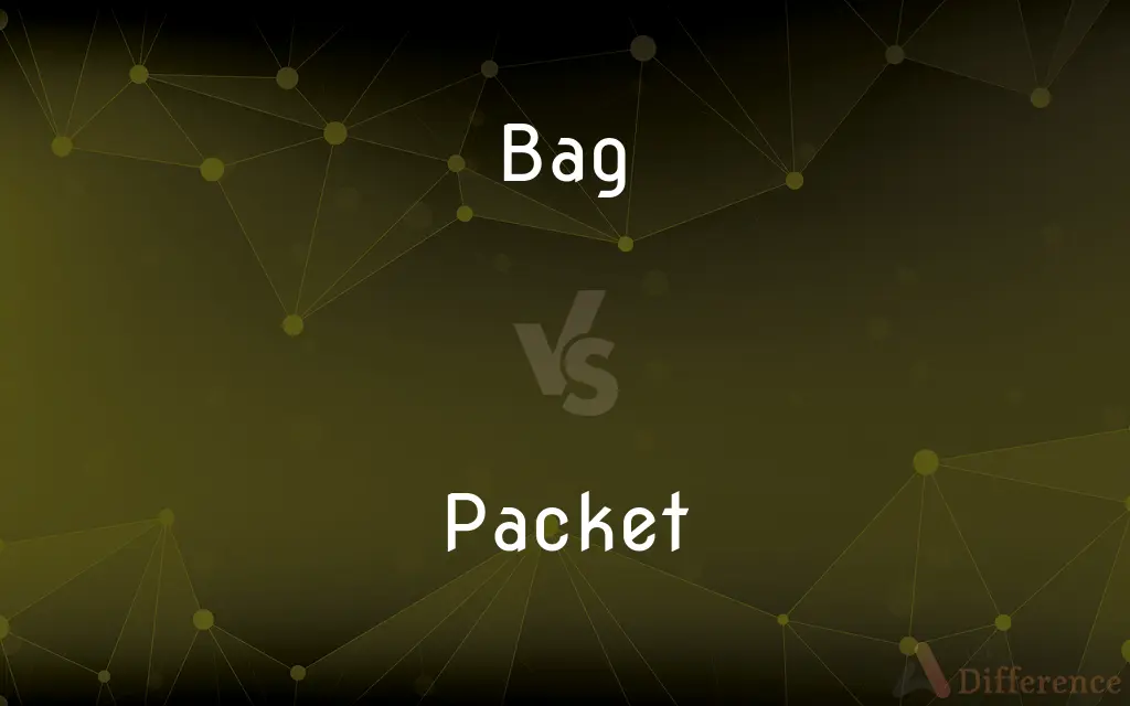 Bag vs. Packet — What's the Difference?