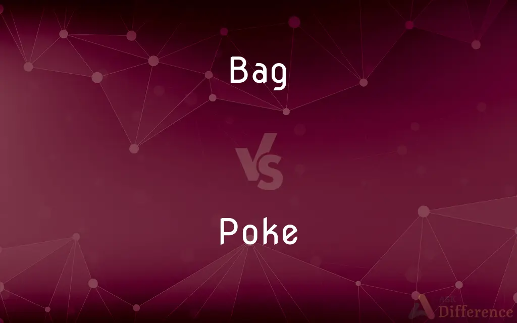Bag vs. Poke — What's the Difference?