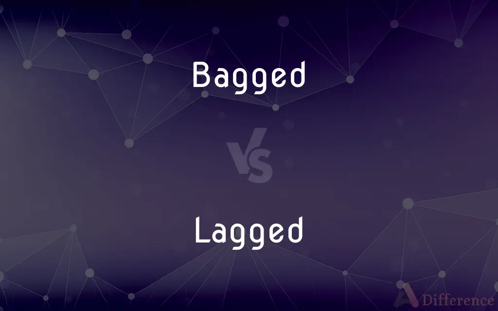 Bagged vs. Lagged — What's the Difference?