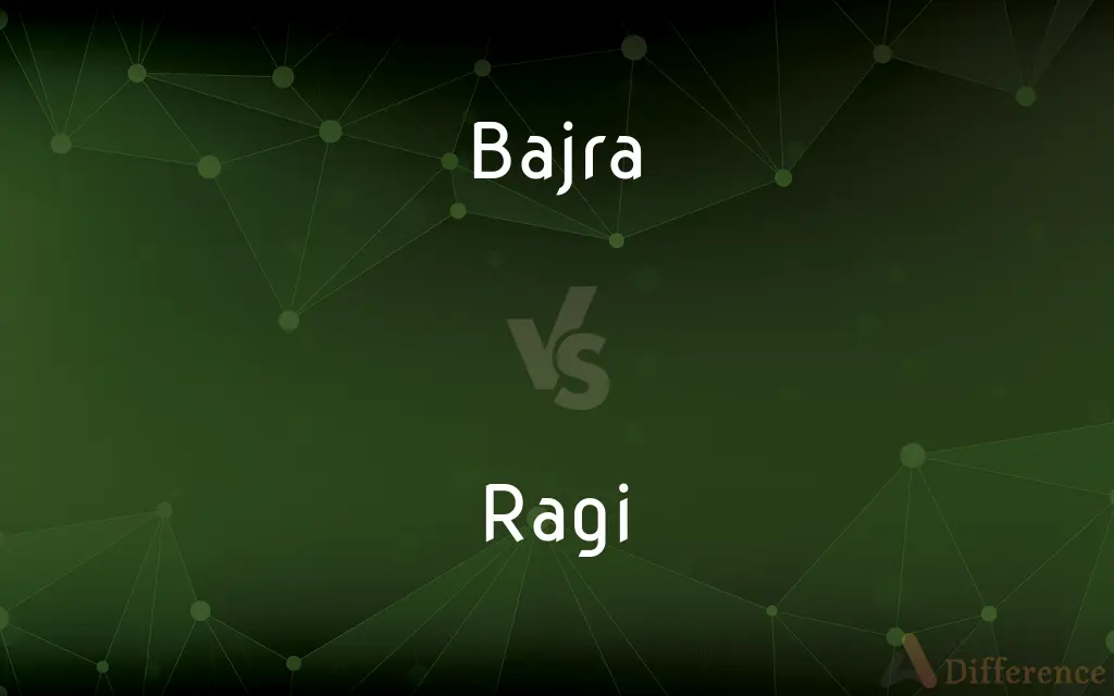 Bajra vs. Ragi — What's the Difference?