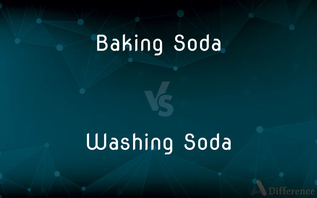 Baking Soda vs. Washing Soda — What's the Difference?