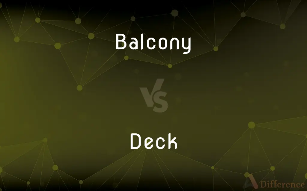 Balcony vs. Deck — What's the Difference?